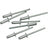 Blindnieten Aluminium 50 St. diverse Größen Auswahl 3,2mm-4,8 mm