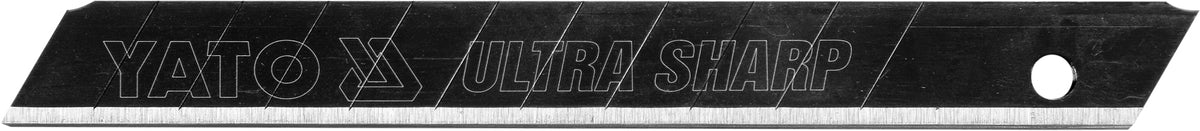 10 St. Abbrechklingen 9mm ultra scharf schwarz