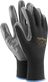 12 Paar Nitricar Arbeitshandschuhe Montagehandschuhe Nitril BS Gr. 8-10 Grau schwarz