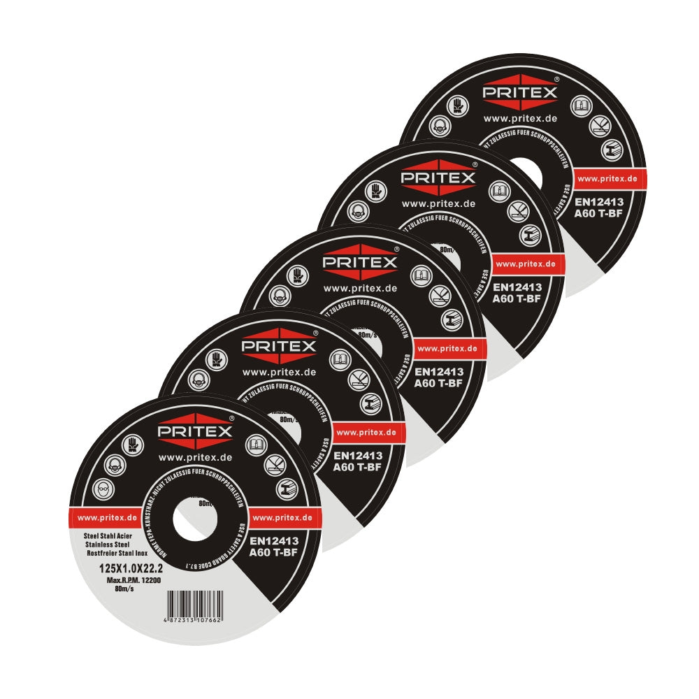 Pritex-Trennscheiben-125x1mm-10