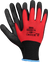 12 Paar Arbeitshandschuhe Montagehandschuhe PU Redvox-PU Gr. 8-10 schwarz