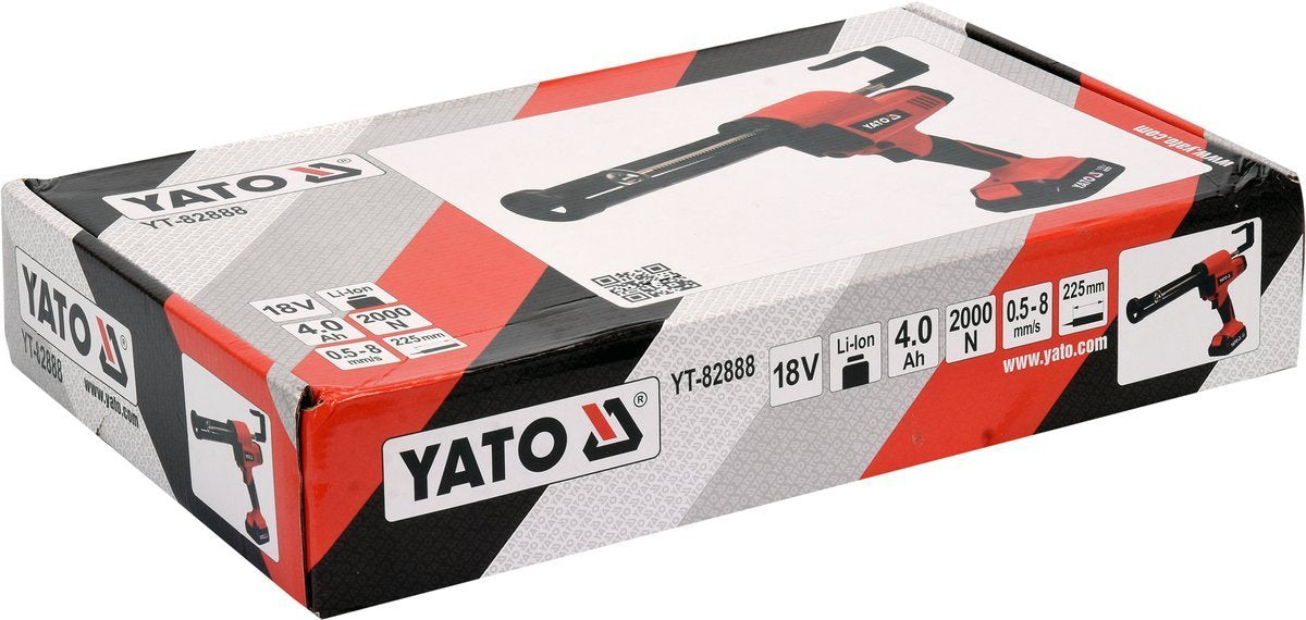 18 V Akku Kartuschenpresse inkl. 4 Ah Akku und Ladegerät