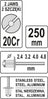 Yato Profi Blindnietzange  2,4 - 4,8 mm YT-36007