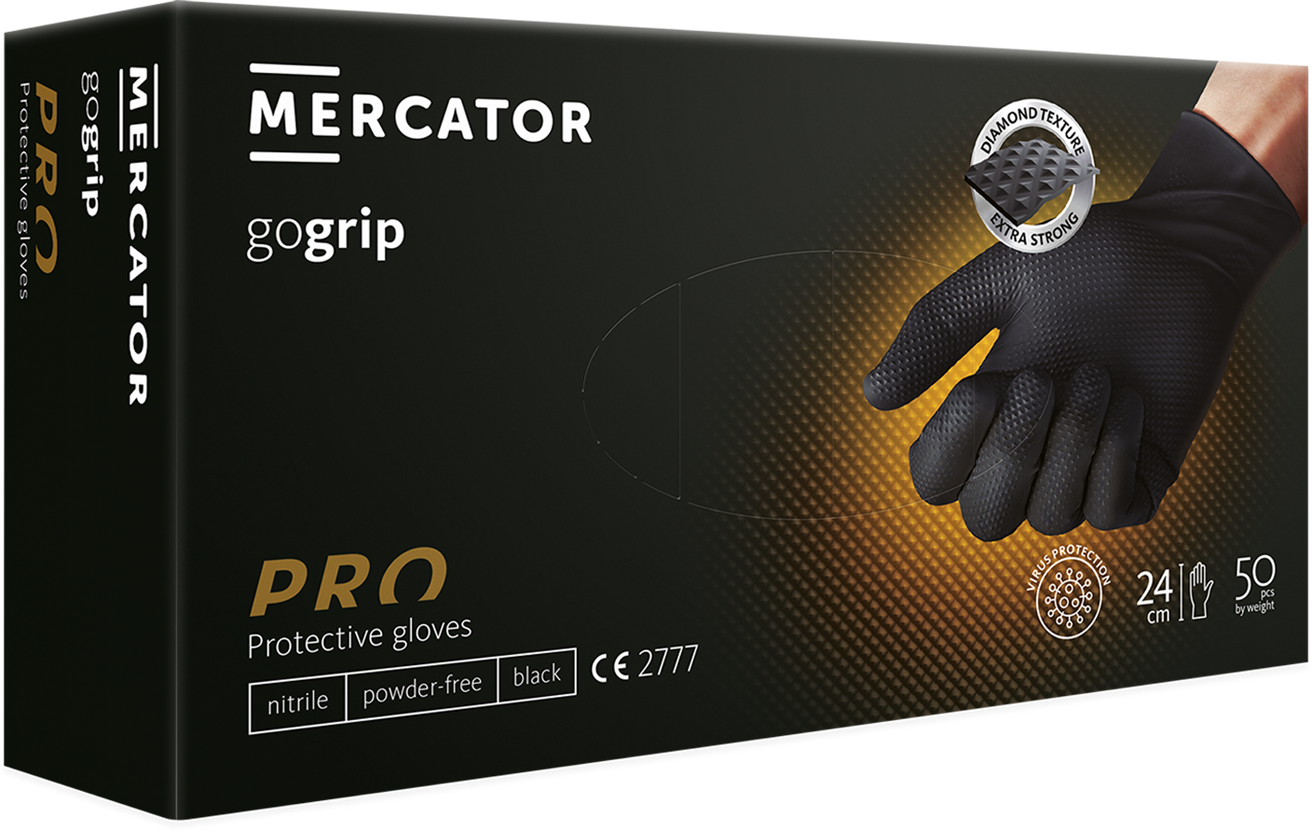 Mercator gogrip black 50 St.