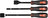 3 tlg. Dichtungsschaber Set YT-08474