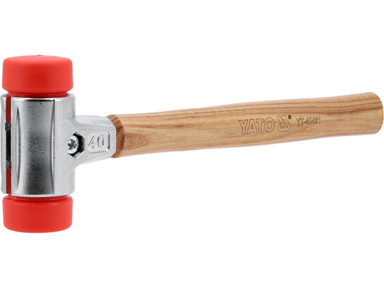 YATO Pflasterhammer – UPE Kopf, Hickory Griff, 5 Größen verfügbar