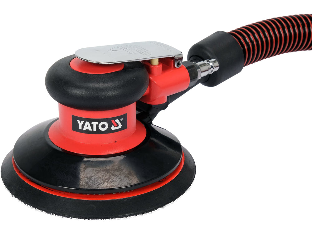 YATO YT-09738 Profi Druckluft-Exzenterschleifer | 150mm – 5mm Hub