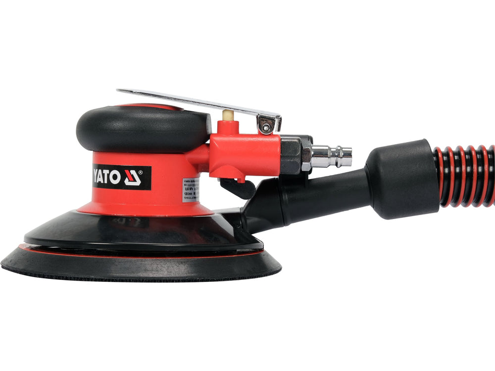 YATO YT-09738 Profi Druckluft-Exzenterschleifer | 150mm – 5mm Hub