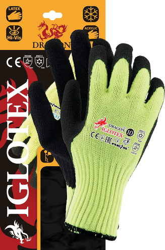 Iglotex Arbeitshandschuhe Winter gefüttert warm Gr.10