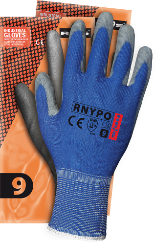 1 Paar Rnypo NS Arbeitshandschuhe PU Nylon Gr.7-8-9-10-11