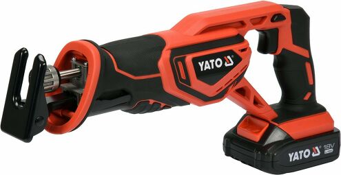 18 V Profi Akku Säbelsäge von Yato YT-82814 Set inkl. Akku & Ladegerät