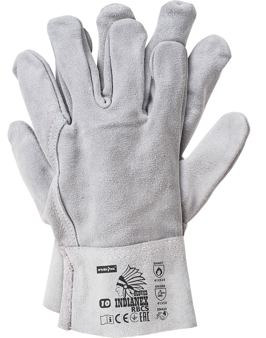 Schweißerhandschuhe WIG MIG MAG Gr. 10 kurz RBCS