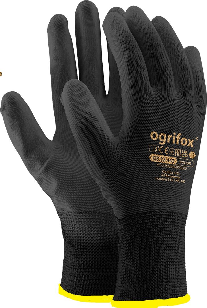 Polstar 12 Paar Montagehandschuhe Textilhandschuhe Arbeitshandschuhe Handschuhe 
