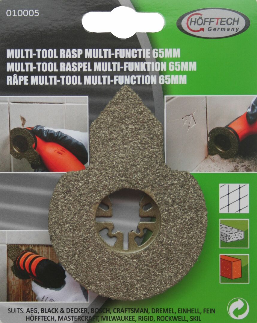 Raspel Hart Metall Multi-Funktion 65mm Schleifer Sägeblatt Multitool