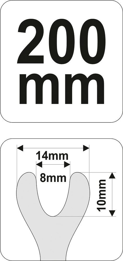 Lösehebel für Türverkleidung 240 mm Clipheber aus Metall 