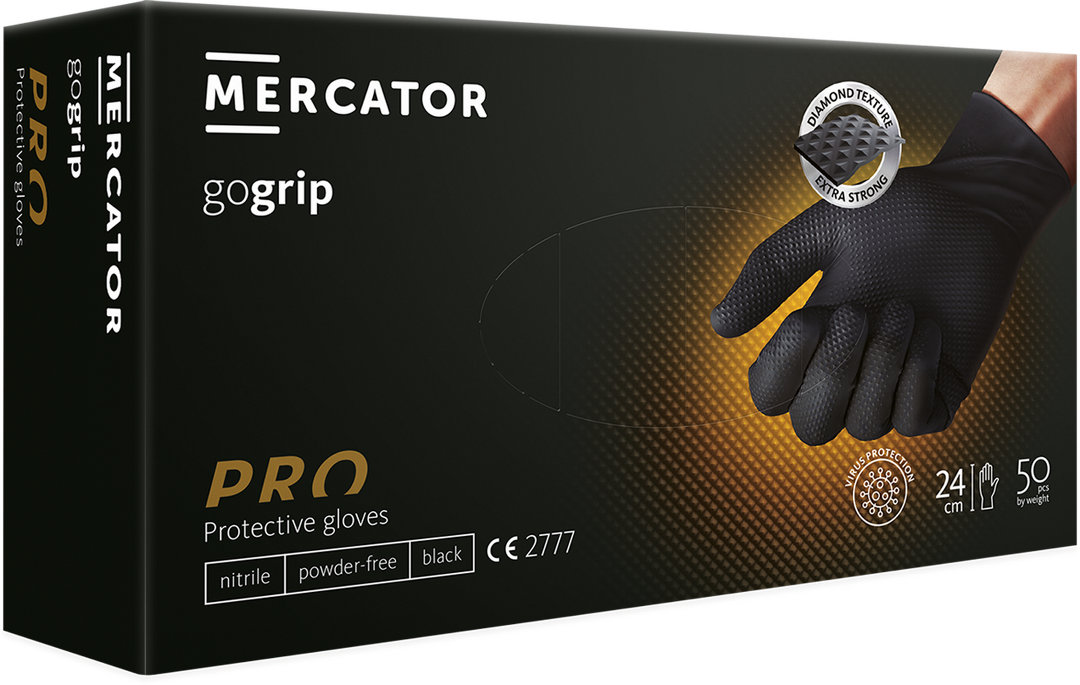 Mercator gogrip black 50 St.