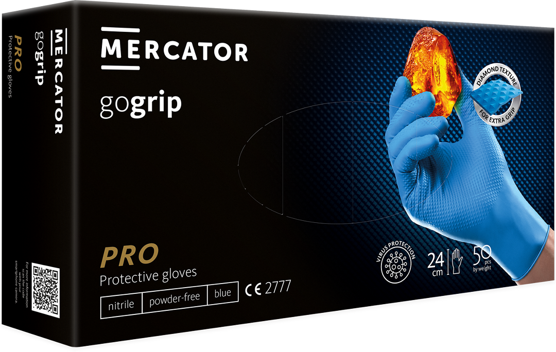 Mercator gogrip blau 50 St.