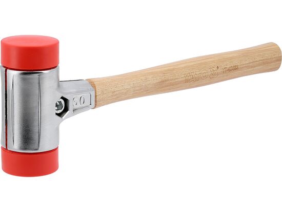 YATO Pflasterhammer – UPE Kopf, Hickory Griff, 5 Größen verfügbar