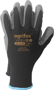 12 Paar Arbeitshandschuhe Latekx BS Gr. 7-10