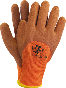 12 Paar Rtasman Winter Arbeitshandschuhe Polyester Latex  Handschuhe Gr.10 Winter warm