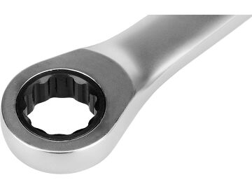 YATO YT-50385 Ratschenringschlüssel-Satz 6-teilig – Extra Lang, 8–19 mm, 90 Zähne